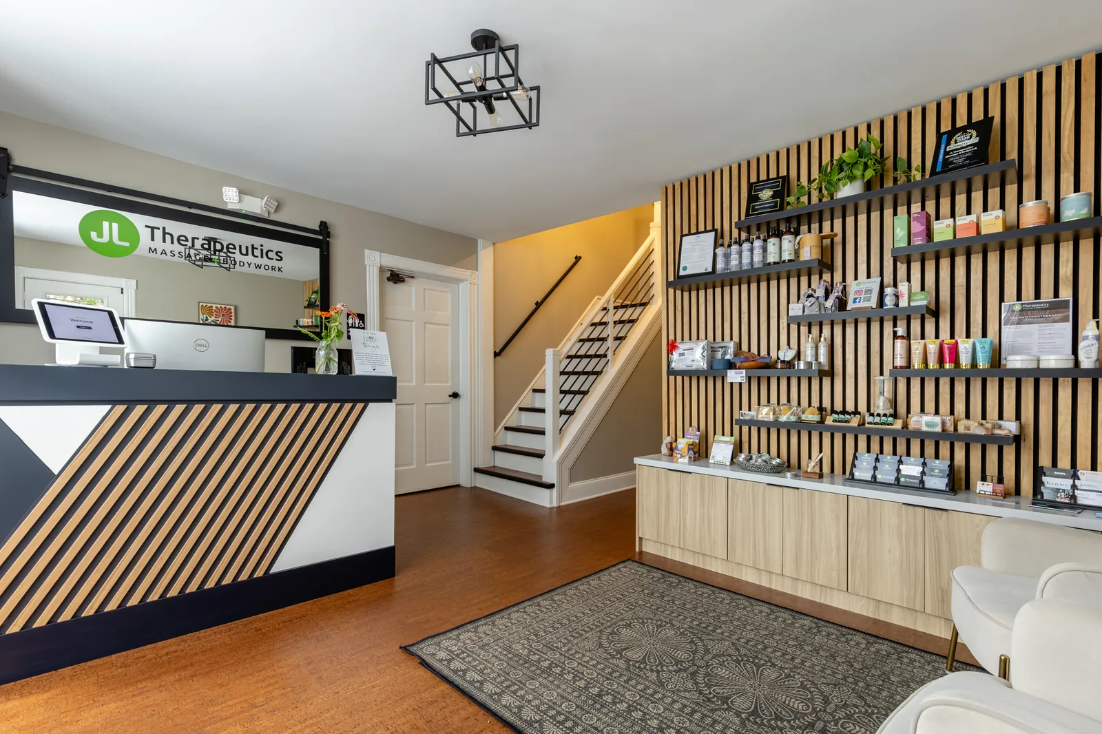 Reception at JL Therapeutics in downtown Rochester, Michigan